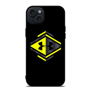 UNDER ARMOUR LOGO YELLOW iPhone 15 Plus Case