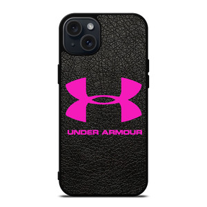 UNDER ARMOUR PINK LOGO iPhone 15 Plus Case UNDER ARMOUR PINK LOGO iPhone 15 Plus Case