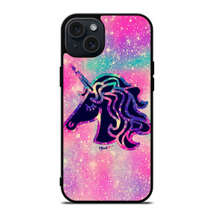 UNICORN HORSE GLITTER iPhone 15 Plus Case