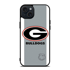UNIVERSITY GEORGIA BULLDOGS FOOTBALL LOGO iPhone 15 Plus Case