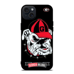 UNIVERSITY GEORGIA BULLDOGS iPhone 15 Plus Case UNIVERSITY GEORGIA BULLDOGS iPhone 15 Plus Case