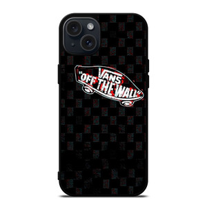 VANS OFF THE WALL GLITCH LOGO iPhone 15 Plus Case