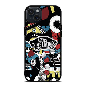 VANS VIVE LATINO LOGO iPhone 15 Plus Case VANS VIVE LATINO LOGO iPhone 15 Plus Case