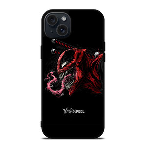 VENOMPOOL VENOM DEADPOOL MARVEL iPhone 15 Plus Case VENOMPOOL VENOM DEADPOOL MARVEL iPhone 15 Plus Case