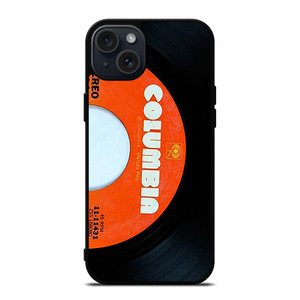 VINYL RECORD BLACK DISK iPhone 15 Plus Case