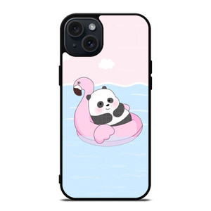 WE BARE BEARS PANDA SUMMER iPhone 15 Plus Case WE BARE BEARS PANDA SUMMER iPhone 15 Plus Case