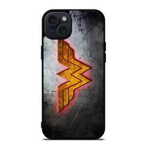 WONDER WOMAN GOLDEN LOGO iPhone 15 Plus Case