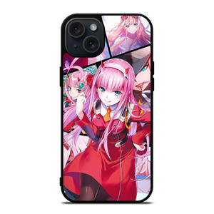 ZERO TWO DARLING IN THE FRANXX ANIME iPhone 15 Plus Case ZERO TWO DARLING IN THE FRANXX ANIME iPhone 15 Plus Case