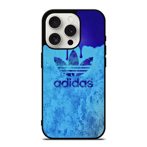 ADIDAS LOGO BLUE LIQUID iPhone 15 Pro Case ADIDAS LOGO BLUE LIQUID iPhone 15 Pro Case