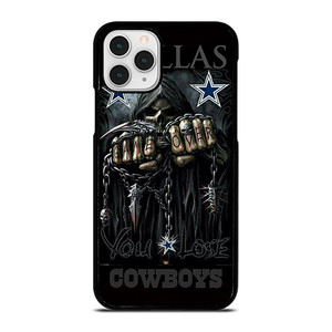 DALLAS COWBOYS SKULL iPhone 11 Pro Case DALLAS COWBOYS SKULL iPhone 11 Pro Case