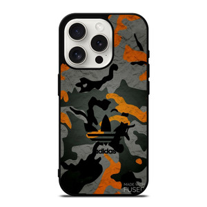 ADIDAS LOGO CAMO iPhone 15 Pro Case