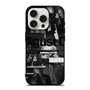 AGUST D BTS NEW ALBUM iPhone 15 Pro Case AGUST D BTS NEW ALBUM iPhone 15 Pro Case