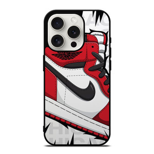 AIR ORDAN NIKE RED SNEAKERS iPhone 15 Pro Case