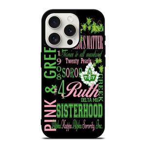 Alpha Kappa Alpha iPhone 15 Pro Case
