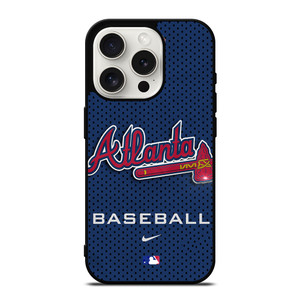 ATLANTA BRAVES BASEBALL NEW iPhone 15 Pro Case ATLANTA BRAVES BASEBALL NEW iPhone 15 Pro Case