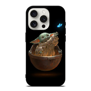 BABY YODA BUTTERFLY STAR WARS iPhone 15 Pro Case BABY YODA BUTTERFLY STAR WARS iPhone 15 Pro Case