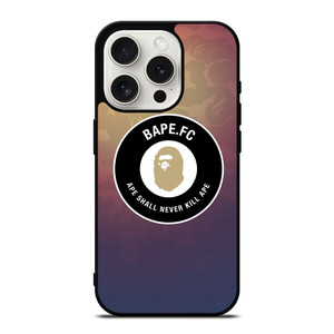 BAPE FC LOGO BADGE iPhone 15 Pro Case BAPE FC LOGO BADGE iPhone 15 Pro Case