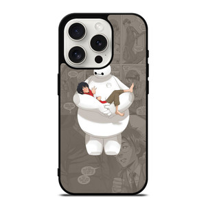 BAYMAX BIG HERO 6 COMIC iPhone 15 Pro Case BAYMAX BIG HERO 6 COMIC iPhone 15 Pro Case