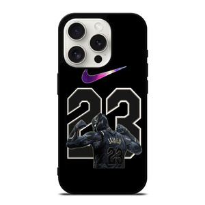 BLACK PANTHER LEBRON JAMES 23 iPhone 15 Pro Case