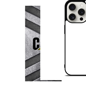 CATERPILLAR TRACTOR CAT METAL LOGO iPhone 15 Pro Case CATERPILLAR TRACTOR CAT METAL LOGO iPhone 15 Pro Case