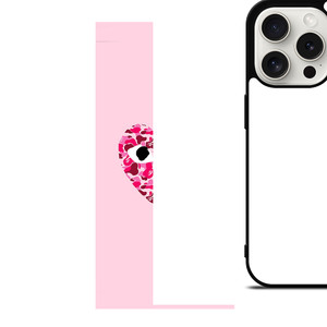 COMME DES GARCONS BAPE LOGO PINK iPhone 15 Pro Case