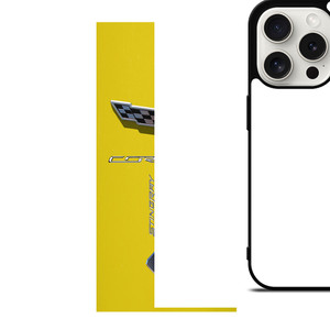 Corvette Stingray C7 Yellow iPhone 15 Pro Case Corvette Stingray C7 Yellow iPhone 15 Pro Case