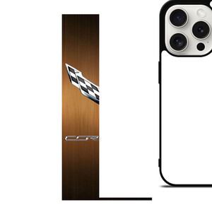 CORVETTE WOODEN LOGO iPhone 15 Pro Case