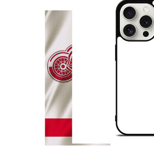 DETROIT RED WINGS HOCKEY TEAM JERSEY LOGO iPhone 15 Pro Case
