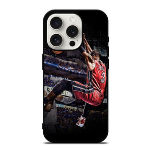 DWAYNE WADE MIAMI DUNK iPhone 15 Pro Case DWAYNE WADE MIAMI DUNK iPhone 15 Pro Case