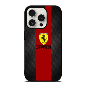 FERRARI LOGO LINE iPhone 15 Pro Case FERRARI LOGO LINE iPhone 15 Pro Case