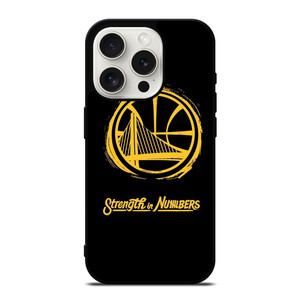 GOLDEN STATE WARRIORS LOGO STRENGTH IN NUMBERS iPhone 15 Pro Case
