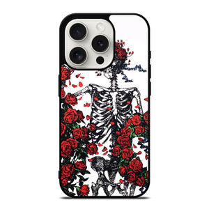 GRATEFUL DEAD BONES AND ROSES iPhone 15 Pro Case