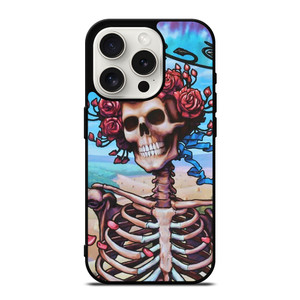 GRATEFUL DEAD SKULL BLUE LIGHT iPhone 15 Pro Case
