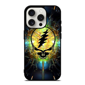 GRATEFUL DEAD SKULL ICON iPhone 15 Pro Case GRATEFUL DEAD SKULL ICON iPhone 15 Pro Case