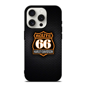 HARLEY DAVIDSON ROUTE 66 LOGO BADGE iPhone 15 Pro Case HARLEY DAVIDSON ROUTE 66 LOGO BADGE iPhone 15 Pro Case