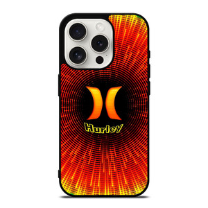 HURLEY ORANGE BLACK LOGO iPhone 15 Pro Case