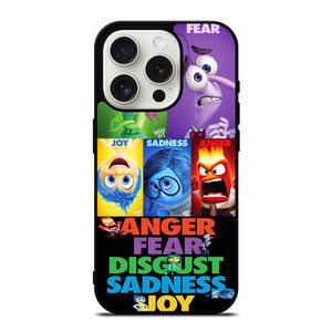 INSIDE OUT ALL CHARACTER Disney iPhone 15 Pro Case INSIDE OUT ALL CHARACTER Disney iPhone 15 Pro Case