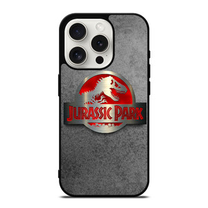 JURASSIC LOGO METAL iPhone 15 Pro Case JURASSIC LOGO METAL iPhone 15 Pro Case