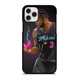 DWYANE WADE MIAMI HEAT ART iPhone 11 Pro Case DWYANE WADE MIAMI HEAT ART iPhone 11 Pro Case