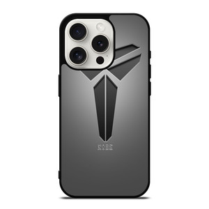 KOBE BRYANT BLACK MAMBA LOGO iPhone 15 Pro Case KOBE BRYANT BLACK MAMBA LOGO iPhone 15 Pro Case