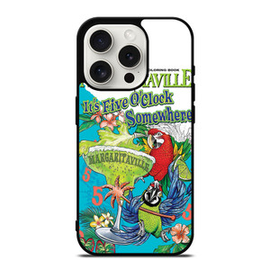 MARGARITAVILLE COLORING BOOK iPhone 15 Pro Case