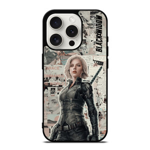MARVEL NATASHA BLACK WIDOW iPhone 15 Pro Case MARVEL NATASHA BLACK WIDOW iPhone 15 Pro Case