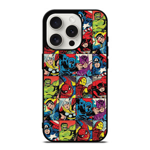 MARVEL SUPERHEROES CLASSIC COMIC iPhone 15 Pro Case