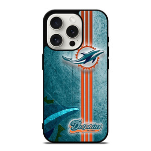 MIAMI DOLPHINS TEAM LOGO iPhone 15 Pro Case