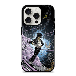 MICHAEL JACKSON CARTOON ART iPhone 15 Pro Case