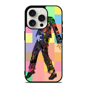 MICHAEL JACKSON MUSIC PARTY ART POP iPhone 15 Pro Case MICHAEL JACKSON MUSIC PARTY ART POP iPhone 15 Pro Case