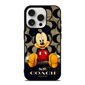 MICKEY MOUSE COACH DISNEY iPhone 15 Pro Case MICKEY MOUSE COACH DISNEY iPhone 15 Pro Case