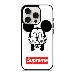 MICKEY MOUSE SUPREME iPhone 15 Pro Case MICKEY MOUSE SUPREME iPhone 15 Pro Case
