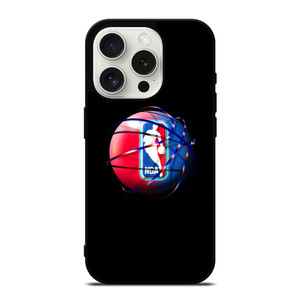 NBA LOGO COLORFUL BALL iPhone 15 Pro Case