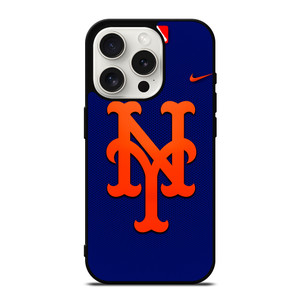 NEW YORK METS MLB LOGO BASEBALL iPhone 15 Pro Case